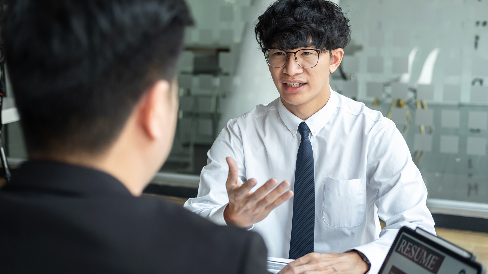 面談